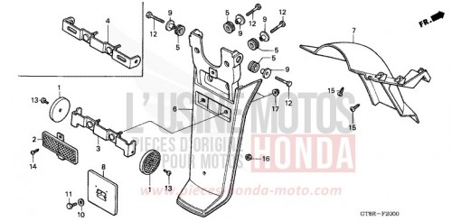 REAR FENDER PK50R de 1994